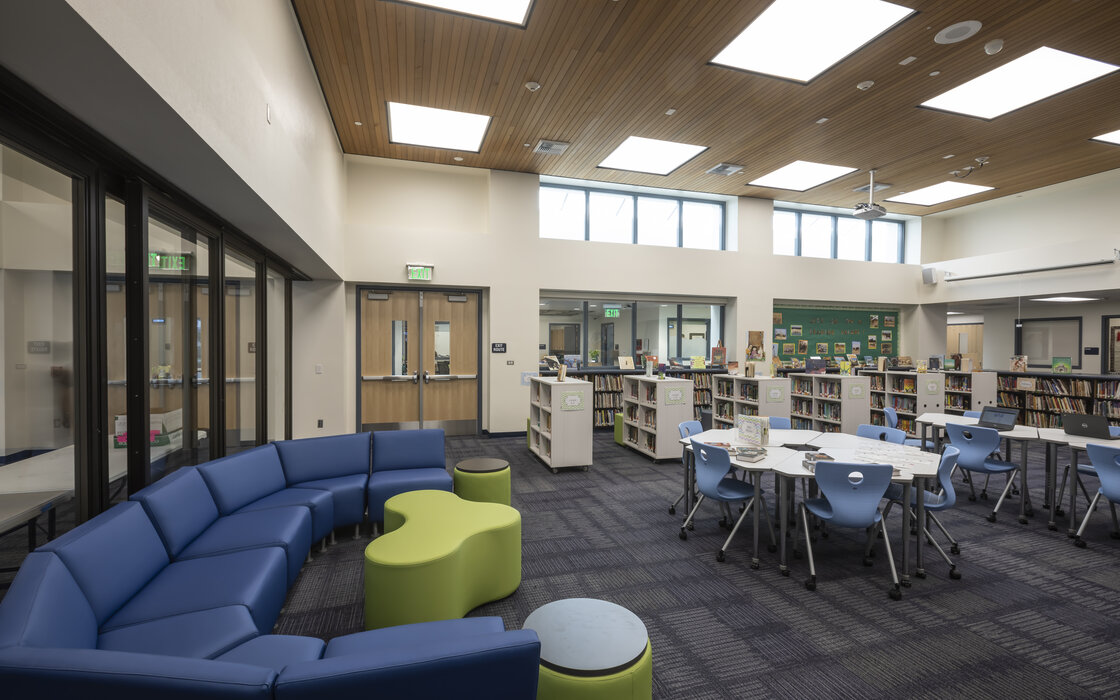Brywood Library Seating Area