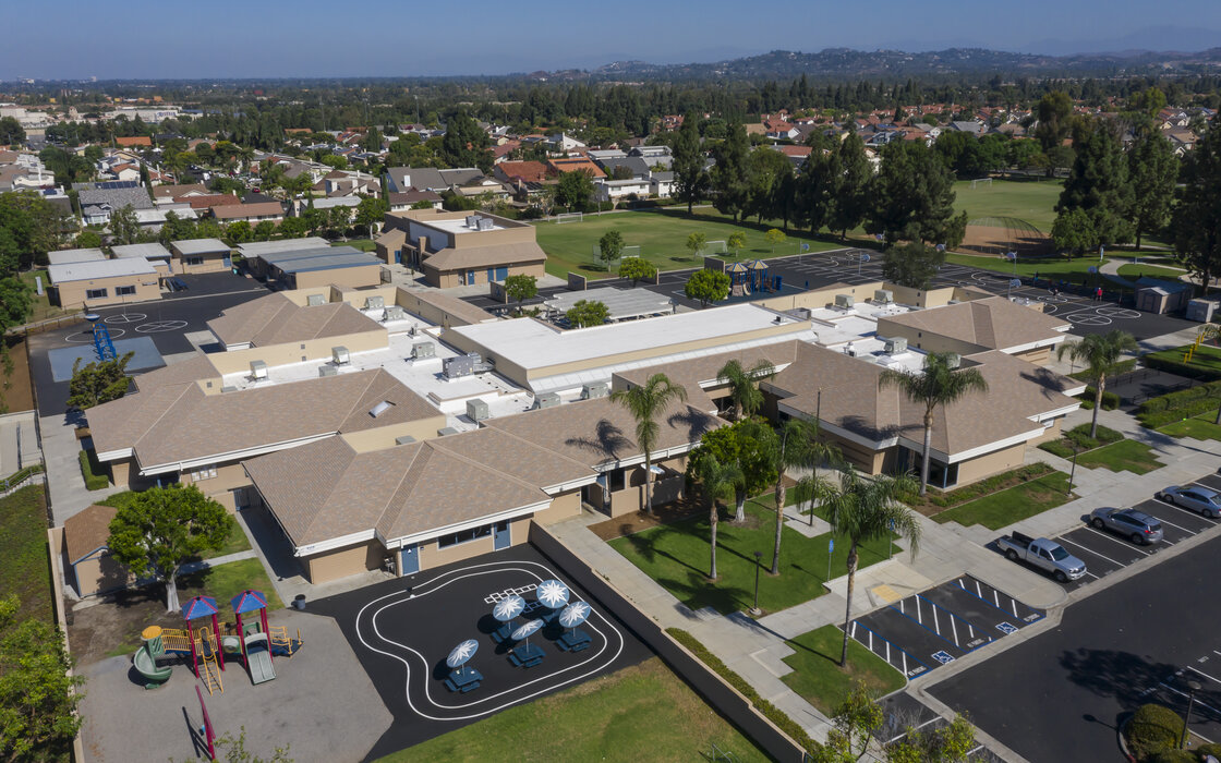 Brywood Elementary Aerial View