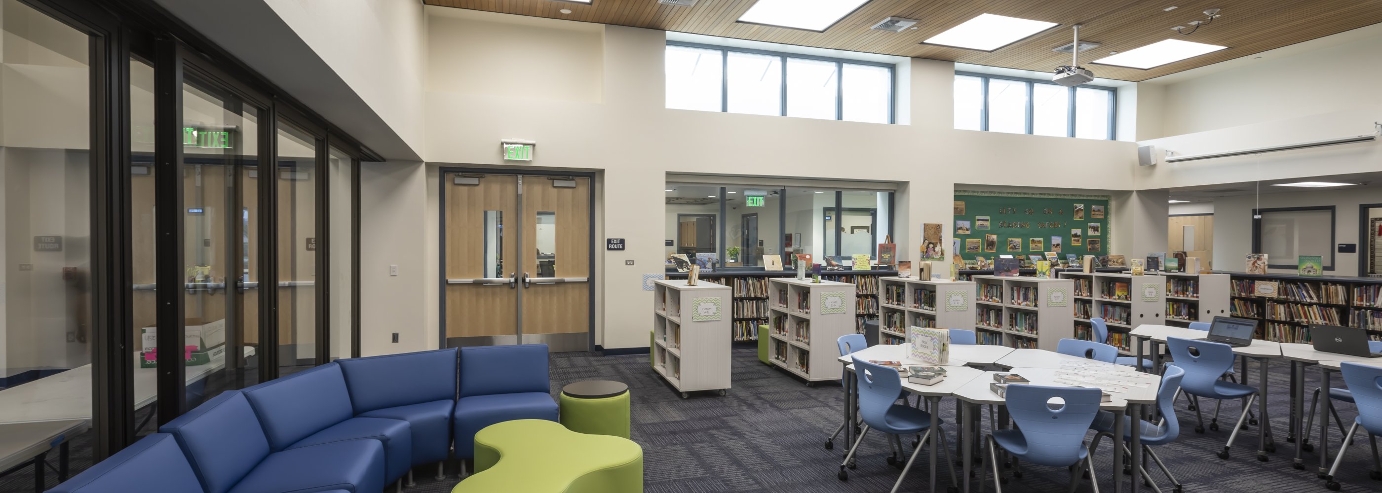 Brywood Library Seating Area